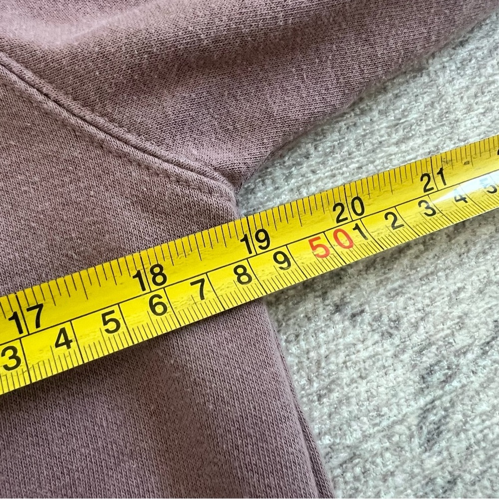 The North Face Women’s Champagne Pink/Purple Outdoors Winter Pullover Hoodie - Picture 6 of 8